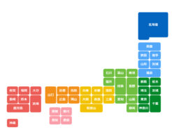 日本地図